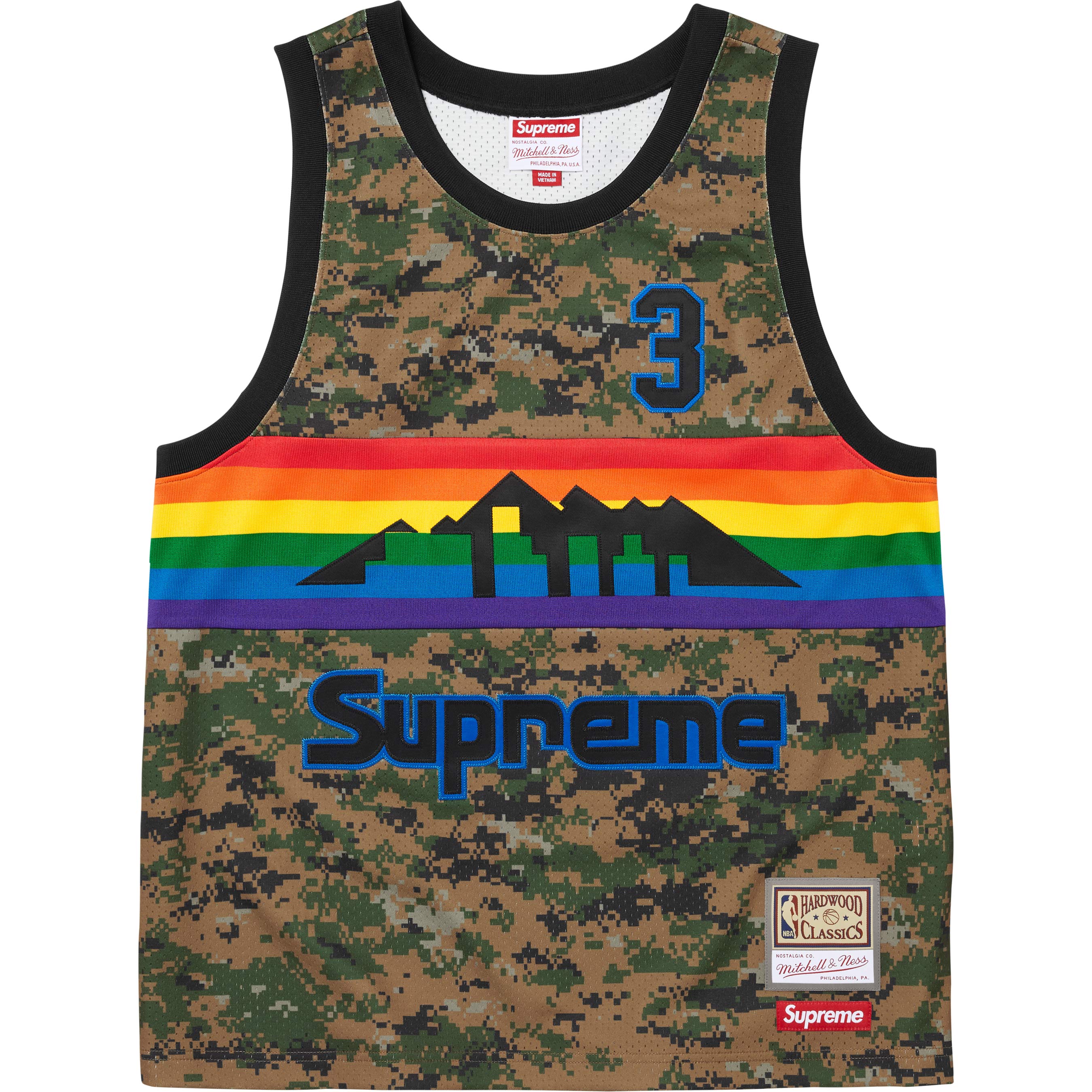 Supreme®/Mitchell & Ness® Teams Basketball Jersey view 7